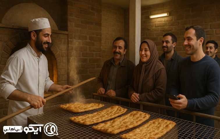 پنل اس ام اس برای نانوایی