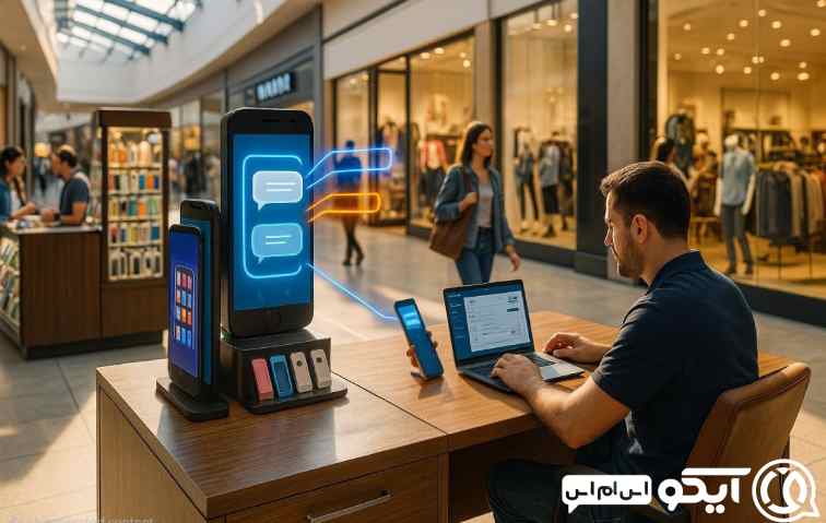 نکات حقوقی و تجربه کاربر سامانه پیامکی فروشگاه موبایل و لوازم جانبی