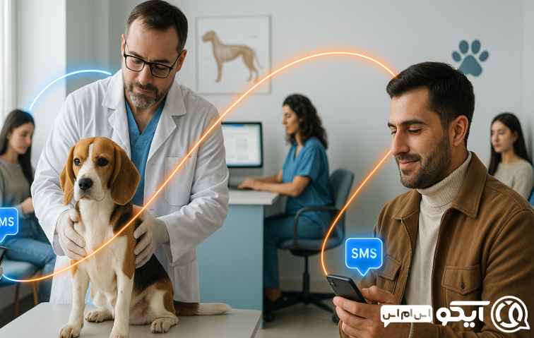 چرا آیکو اس ام اس برای پت کلینیک ها مناسب است؟