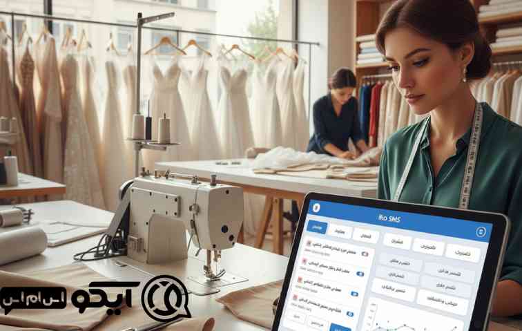 نحوه استفاده از پنل اس ام اس آیکو اس ام اس در خیاطی و مزون