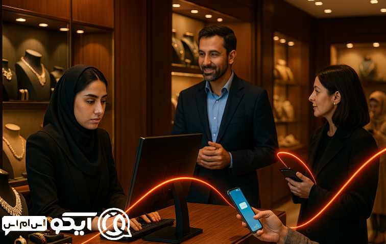 پنل پیامکی فروشگاه طلا و جواهر فروشی