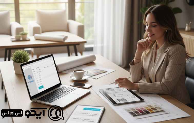 پنل اس ام اس برای طراحان دکوراسیون