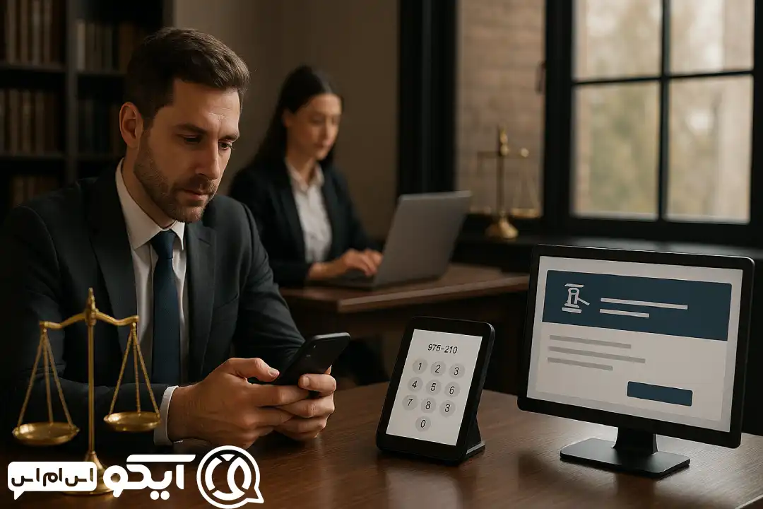اتصال پنل اس ام اس برای وکلا و دفاتر حقوقی
