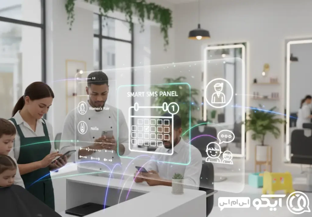 پنل اس ام اس ویژه آرایشگاه ها
