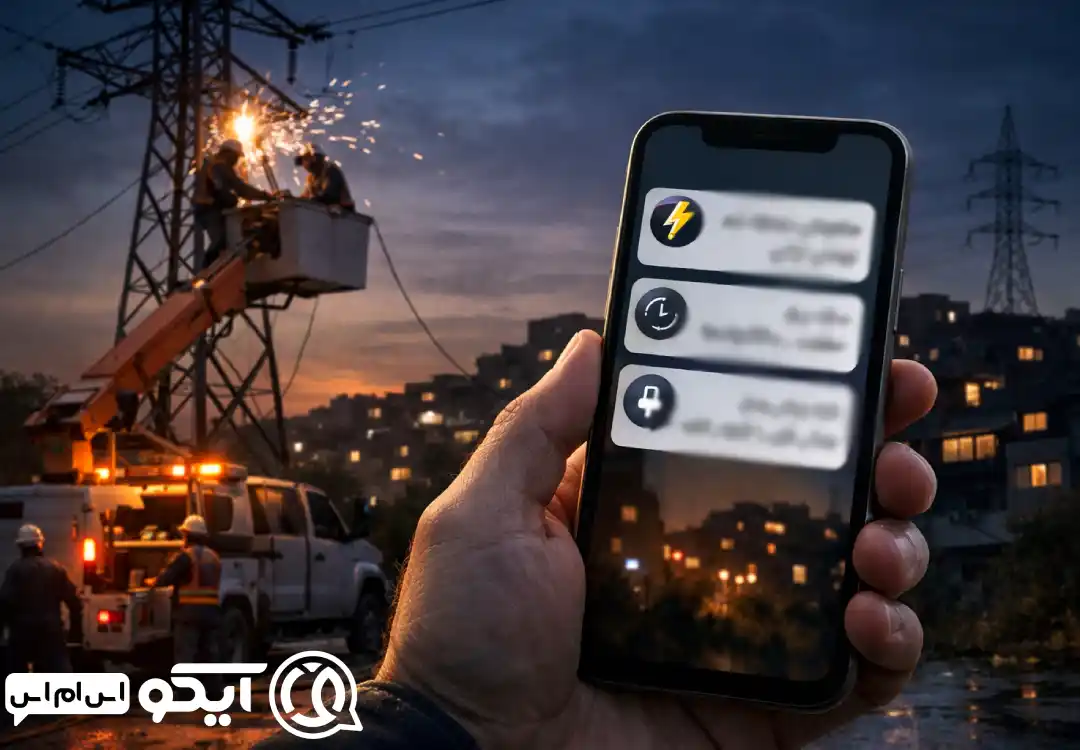 پنل پیامک برای اداره برق