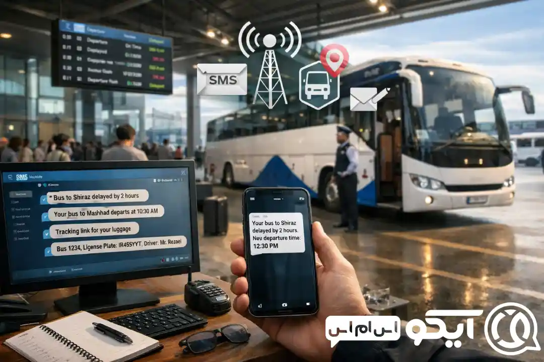 پنل پیامکی پایانه های اتوبوسرانی