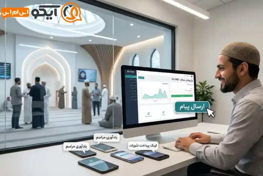 پنل پیامکی مساجد و مراکز مذهبی