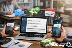 پنل پیامک در نرم افزار حسابداری