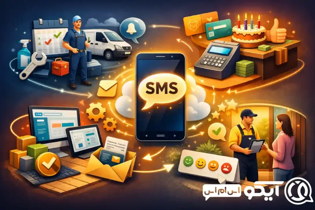 سامانه پیامکی برای شرکت های خدماتی