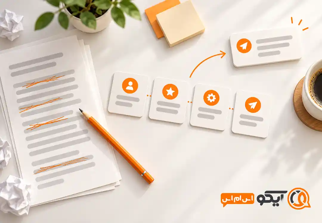 انتخاب اطلاعات ضروری از متن بلند برای ساخت پیام کوتاه